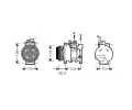 Kompresor klimatizace&nbsp;AVA QUALITY COOLING&nbsp;&dash;&nbsp;AVA AIAK227