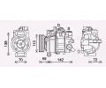 Kompresor klimatizace AVA QUALITY COOLING ‐ AVA AIK411