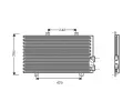 Kondenztor klimatizace AVA QUALITY COOLING ‐ AVA AL5063