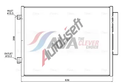 AVA QUALITY COOLING Kondenztor klimatizace ** CLEVER FIT ** AVA AL5159D, AL5159D