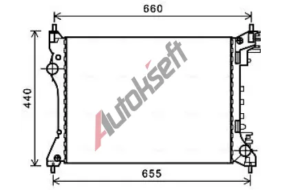 AVA QUALITY COOLING Chladi vody AVA ALA2117, ALA2117