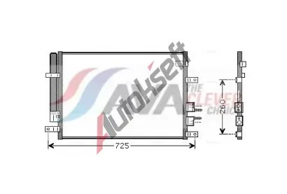 AVA QUALITY COOLING Kondenztor klimatizace ** CLEVER FIT ** AVA ALA5097D, ALA5097D