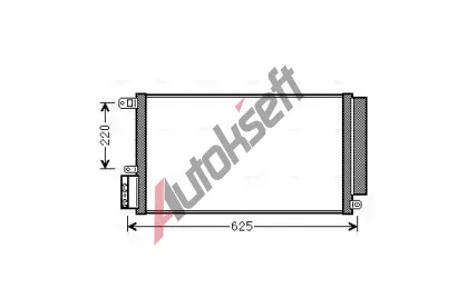 AVA QUALITY COOLING Kondenztor klimatizace AVA ALA5115D, ALA5115D
