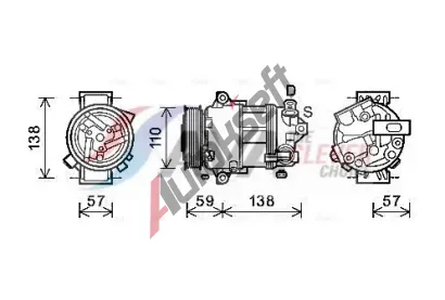 AVA Clever Choice Kompresor klimatizace ** CLEVER FIT ** AVA ALAK133, ALAK133