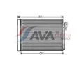 Kondenztor klimatizace AVA QUALITY COOLING ‐ AVA AUA5211D