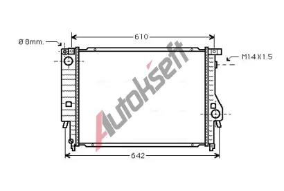 AVA QUALITY COOLING Chladi vody AVA BW2047, BW2047