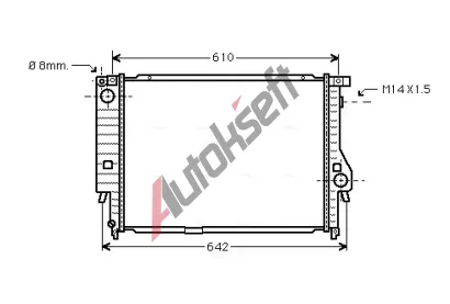 AVA QUALITY COOLING Chladi vody AVA BW2144, BW2144