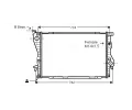 Chladič vody AVA QUALITY COOLING ‐ AVA BW2202  Chladič vody AVA QUALITY COOLING ‐ AVA BW2202
