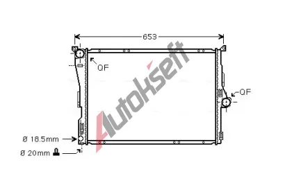 AVA QUALITY COOLING Chladi vody AVA BW2304, BW2304