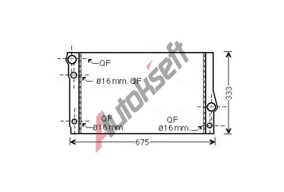 AVA QUALITY COOLING Chladi� vody AVA BW2354, BW2354