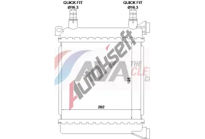 AVA QUALITY COOLING Chladič vody ** CLEVER FIT ** AVA BW2656, BW2656 AVA QUALITY COOLING Chladič vody ** CLEVER FIT ** AVA BW2656, BW2656