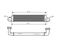 Chladi vzduchu intercooler AVA QUALITY COOLING ‐ AVA BW4280
