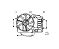 Vtrk chlazen motoru AVA QUALITY COOLING ‐ AVA BW7516