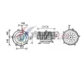 Vnitn ventiltor AVA QUALITY COOLING ‐ AVA BW8478