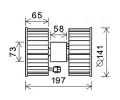 Vnitn ventiltor AVA QUALITY COOLING ‐ AVA BW8483