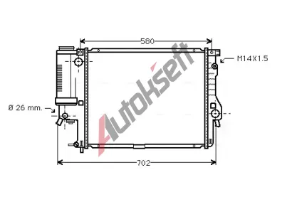 AVA QUALITY COOLING Chladi vody AVA BWA2186, BWA2186