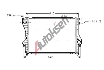 AVA QUALITY COOLING Chladi vody AVA BWA2222, BWA2222