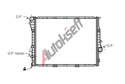 AVA QUALITY COOLING Chladi vody AVA BWA2275, BWA2275