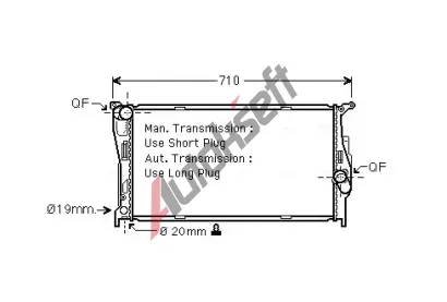 AVA QUALITY COOLING Chladi vody AVA BWA2293, BWA2293