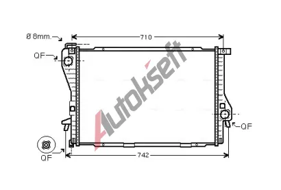 AVA QUALITY COOLING Chladi vody AVA BWA2300, BWA2300