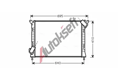 AVA QUALITY COOLING Chladi vody AVA BWA2307, BWA2307