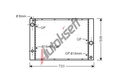 AVA QUALITY COOLING Chladič vody AVA BWA2338, BWA2338  AVA QUALITY COOLING Chladič vody AVA BWA2338, BWA2338