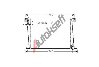 AVA QUALITY COOLING Chladi� vody AVA BWA2356, BWA2356