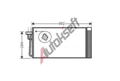 AVA QUALITY COOLING Kondenztor klimatizace AVA BWA5273D, BWA5273D