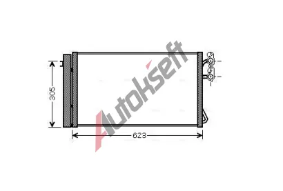 AVA QUALITY COOLING Kondenztor klimatizace AVA BWA5296D, BWA5296D