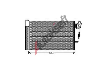 AVA QUALITY COOLING Kondenztor klimatizace AVA BWA5363D, BWA5363D