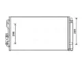 Kondenztor klimatizace AVA QUALITY COOLING ‐ AVA BWA5434D