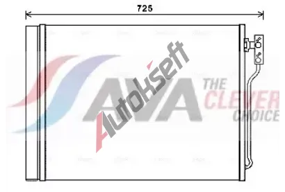 AVA QUALITY COOLING Kondenztor klimatizace ** CLEVER FIT ** AVA BWA5435D, BWA5435D