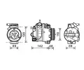 Kompresor klimatizace AVA QUALITY COOLING ‐ AVA BWAK443