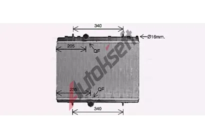 AVA QUALITY COOLING Chladi vody AVA CN2328, CN2328