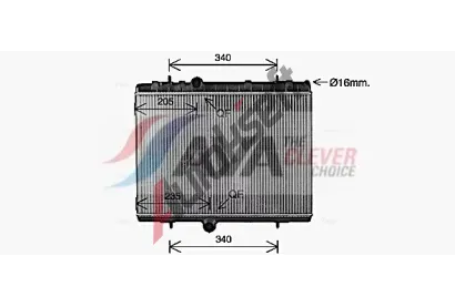 AVA QUALITY COOLING Chladi vody AVA CN2334, CN2334