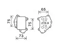 Chladi oleje AVA QUALITY COOLING ‐ AVA CN3309