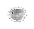 AVA QUALITY COOLING Chladi oleje ‐ AVA CN3326