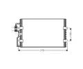 Kondenz�tor klimatizace&nbsp;AVA Clever Choice&nbsp;&dash;&nbsp;AVA CN5093