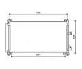 Kondenztor klimatizace AVA QUALITY COOLING ‐ AVA CN5273D