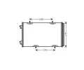 Kondenztor klimatizace AVA QUALITY COOLING ‐ AVA CN5290D