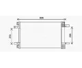 Kondenztor klimatizace AVA QUALITY COOLING ‐ AVA CN5311D