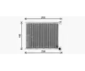 Vmnk tepla vnitnho vytpn AVA QUALITY COOLING ‐ AVA CN6333