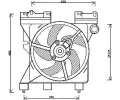 Vtrk chlazen motoru AVA QUALITY COOLING ‐ AVA CN7547