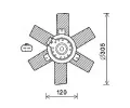 Vtrk chlazen motoru AVA QUALITY COOLING ‐ AVA CN7553