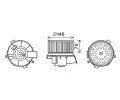 Vnitn ventiltor AVA QUALITY COOLING ‐ AVA CN8300