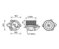 Vnitn ventiltor AVA QUALITY COOLING ‐ AVA CN8510