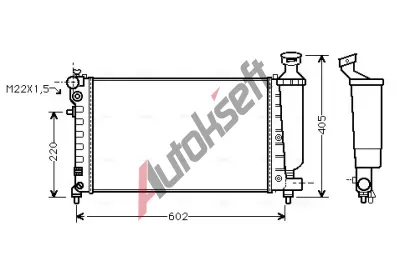 AVA QUALITY COOLING Chladi vody AVA CNA2119, CNA2119