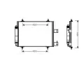 Kondenztor klimatizace AVA QUALITY COOLING ‐ AVA CNA5213D