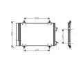Kondenztor klimatizace AVA QUALITY COOLING ‐ AVA CNA5230D