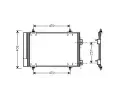 Kondenztor klimatizace AVA QUALITY COOLING ‐ AVA CNA5231D